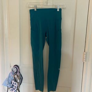 Teal Lululemon Leggings